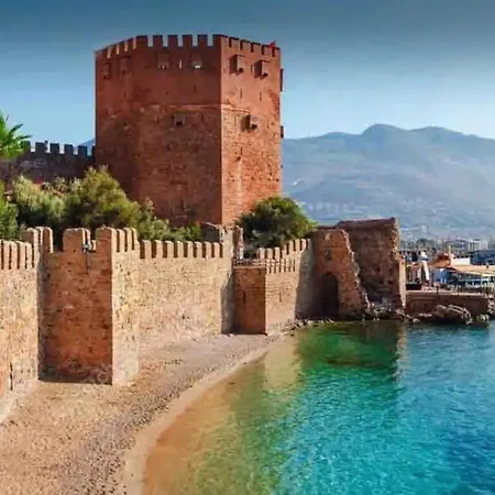Luna Sea View With Private Pool ألانيا